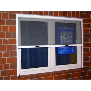 Rollo-Fenster, Standard, H 1.500 / B 1.600, braun